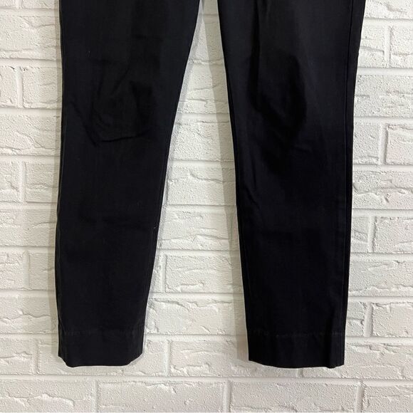 EVERLANE Black Pull On Zip Side Pants Size 4 - Picture 4 of 9